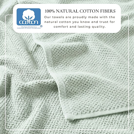 Linery Cotton Loop Textured 12-pc. Quick Dry Washcloth