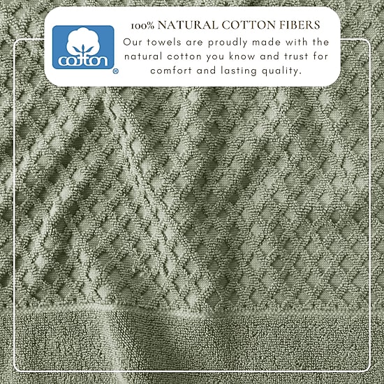 Linery Cotton Quick-Dry Waffle Oversized 2-pc. Bath Sheet