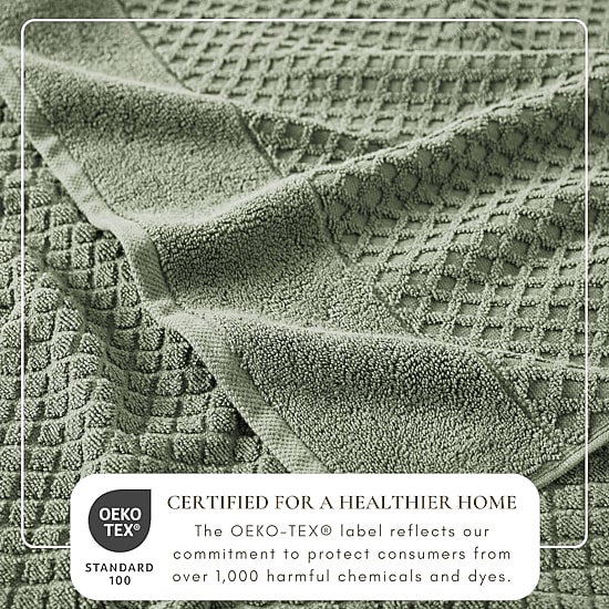 Linery Cotton Quick-Dry Waffle Oversized 2-pc. Bath Sheet