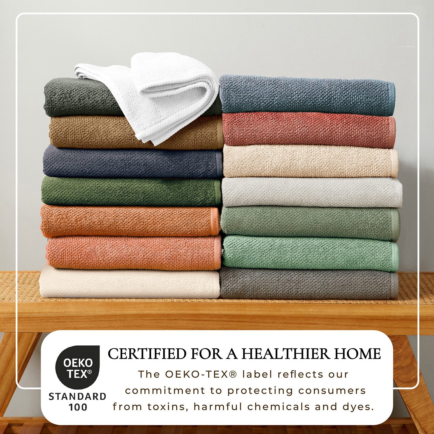 Linery Cotton Quick-Dry Oversized 2-pc. Bath Sheet