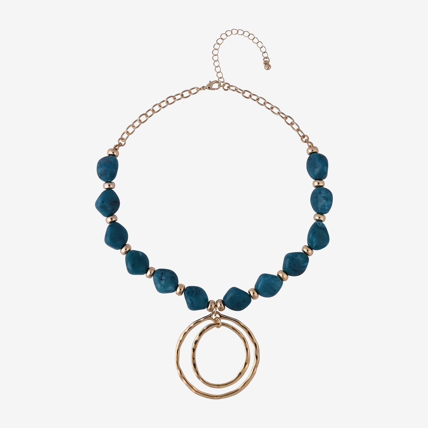 Mixit Womens 16 Inch Beaded Necklace