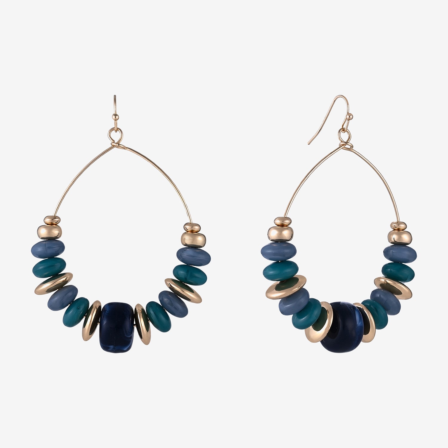 Mixit Womens 72.4mm Hoop Earrings