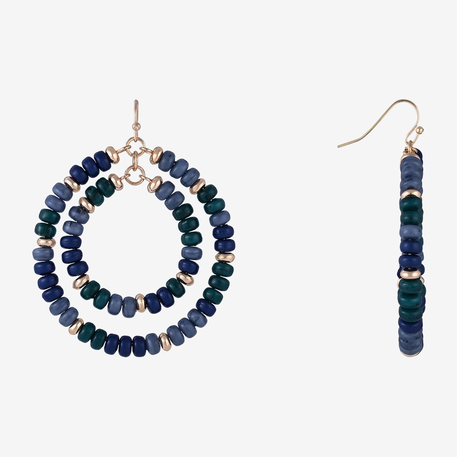 Mixit Womens 85mm Hoop Earrings