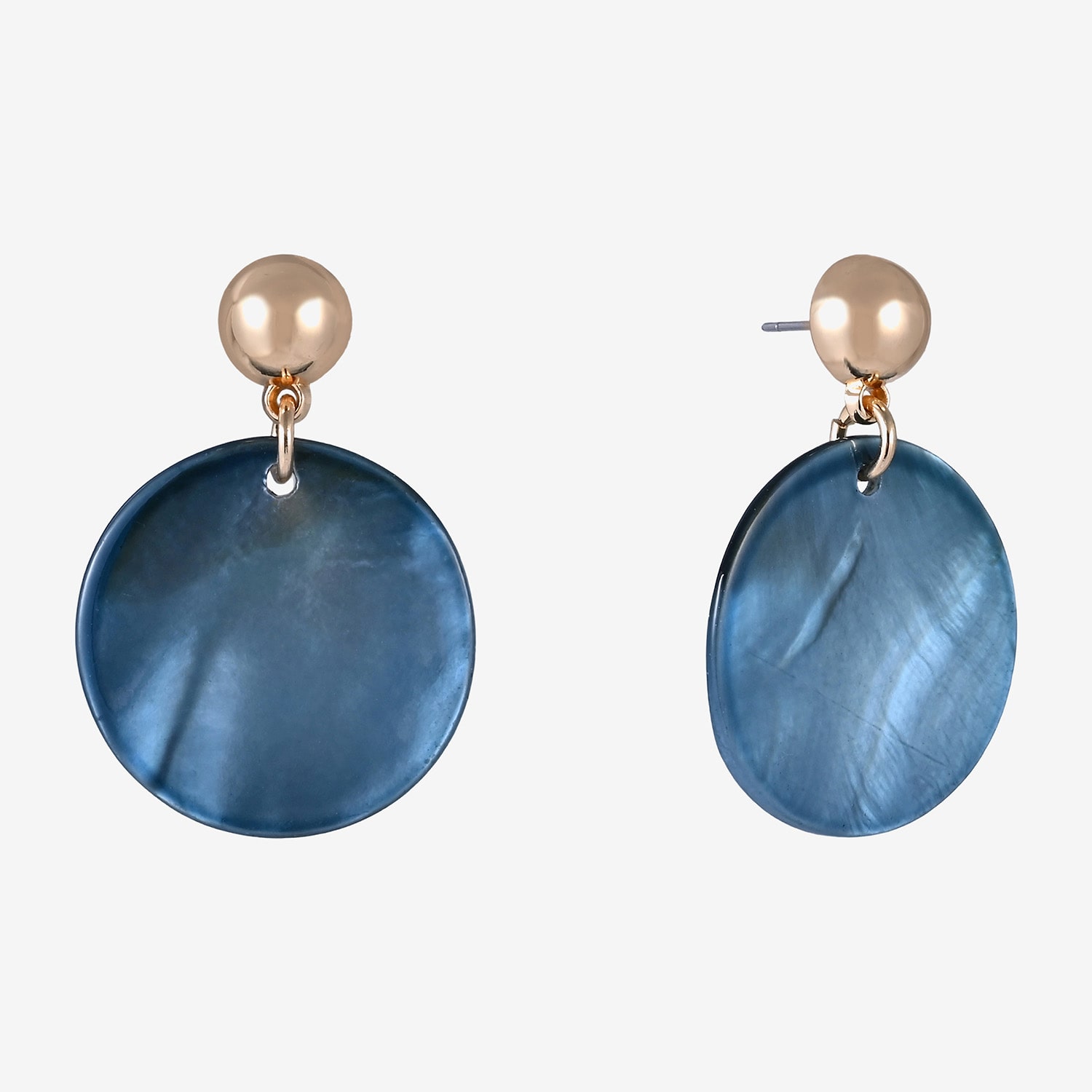 Mixit Womens Circle Drop Earrings