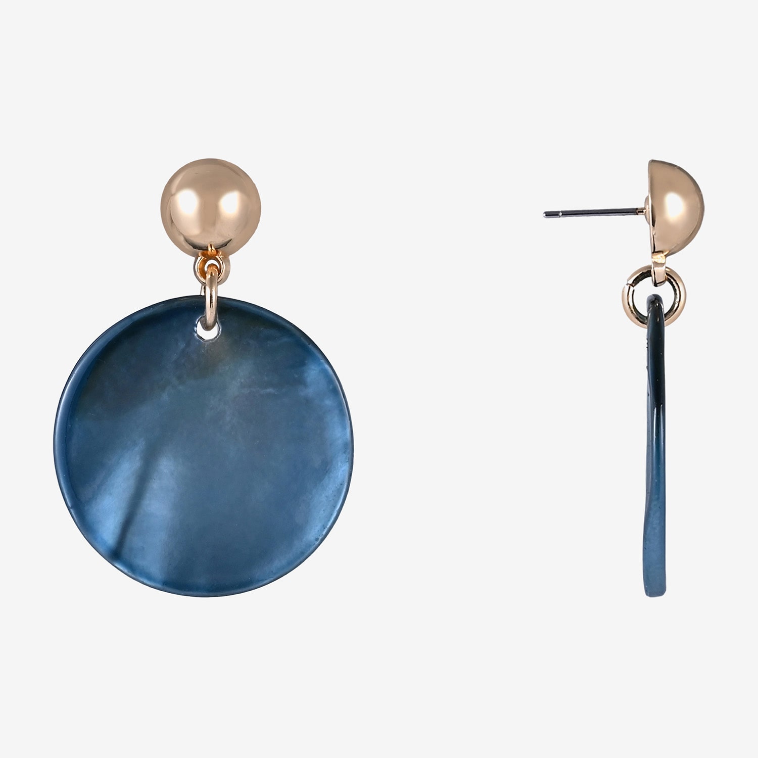 Mixit Womens Circle Drop Earrings