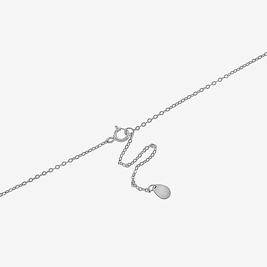Silver Treasures Mushroom Womens Sterling Silver 16 Inch Pendant Necklace