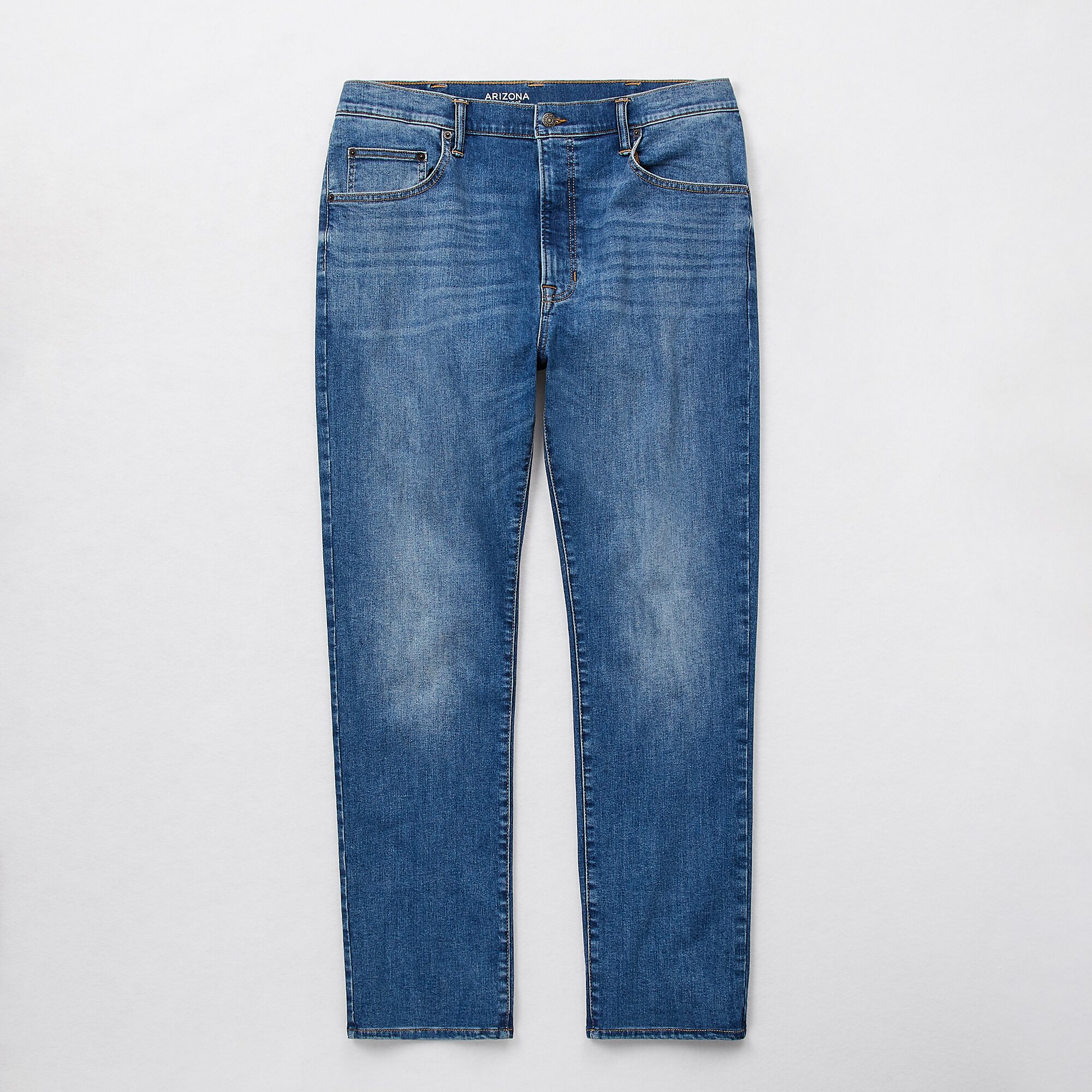 Arizona Big and Tall Advance Flex 360 Mens Straight Leg Jean