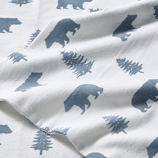 Eddie Bauer Bears And Trees Sheet Set
