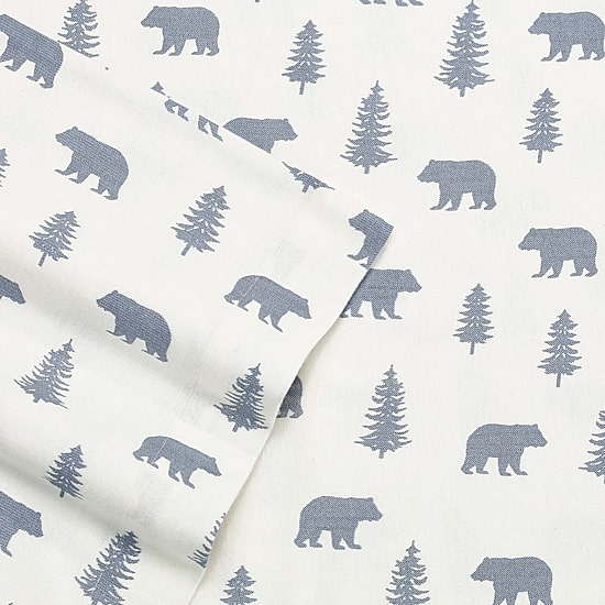 Eddie Bauer Bears And Trees Sheet Set