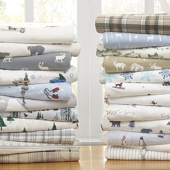Eddie Bauer Bears And Trees Sheet Set