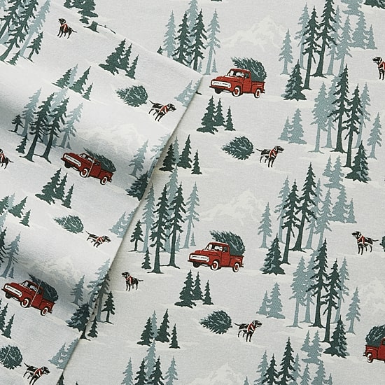 Eddie Bauer Tree Farm Sheet Set