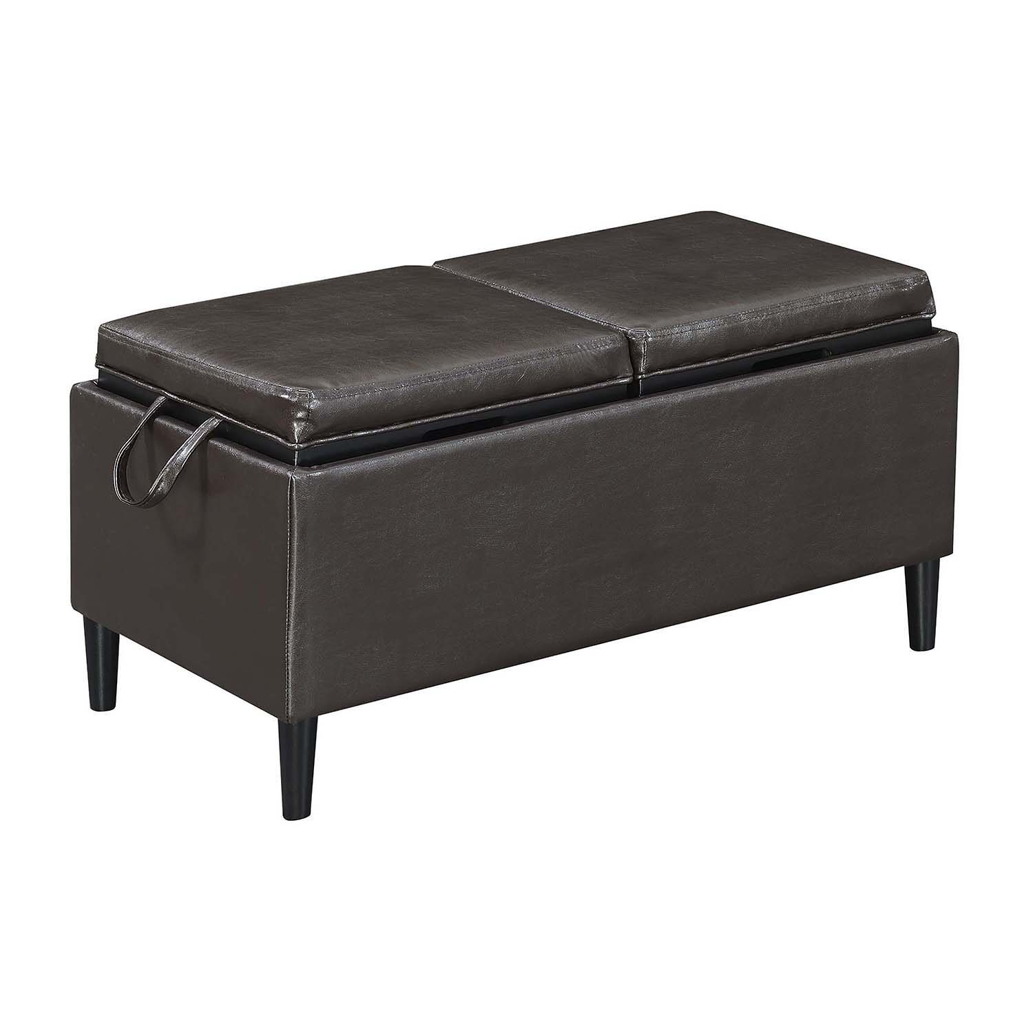 Convenience Concepts Designs4comfort Storage Ottoman