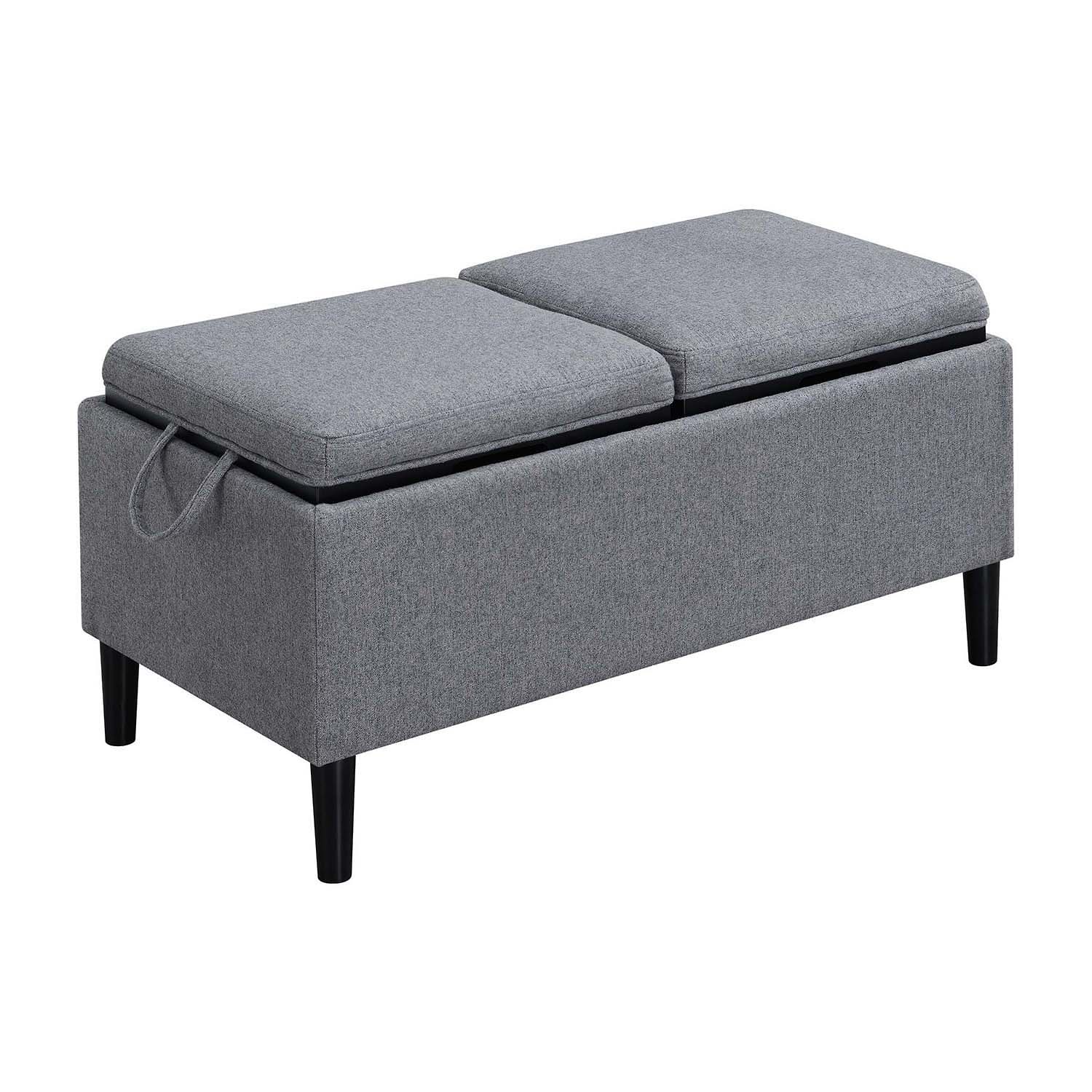 Convenience Concepts Designs4comfort Storage Ottoman