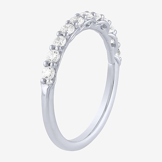 Signature By Modern Bride (H-I / I1) Womens 2 CT. T.W. Lab Grown White Diamond 10K Gold Side Stone Bridal Set