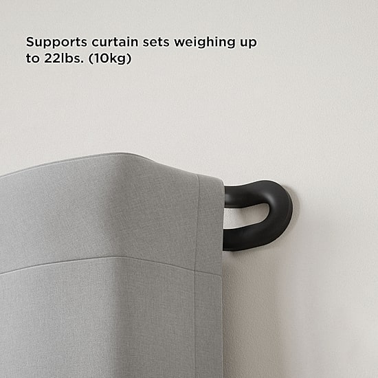 Umbra Midnight Blackout Double Curtain Rod