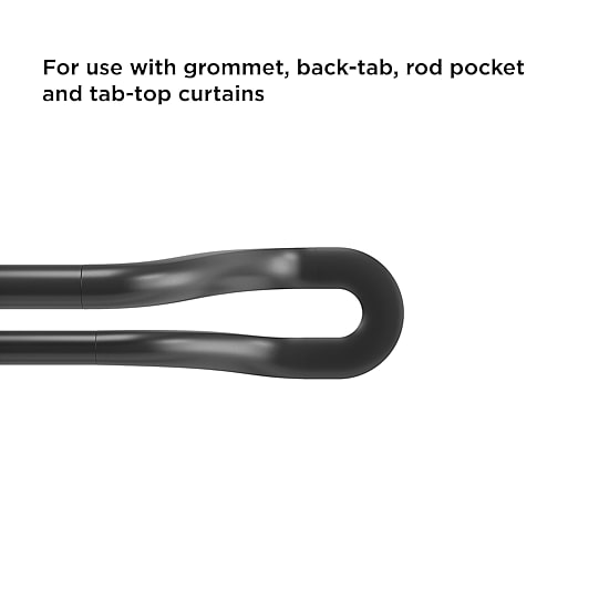 Umbra Midnight Blackout Double Curtain Rod