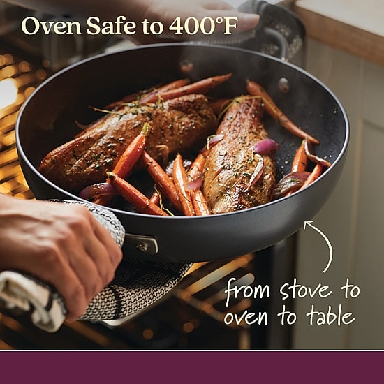 Anolon Advanced Home Hard Anodized 2-pc. Skillet