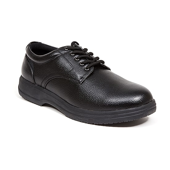 Deer Stags Ds Service Mens Round Closed Toe Oxford Shoes