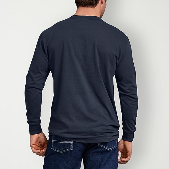 Dickies Heavyweight Mens Crew Neck Long Sleeve T-Shirt