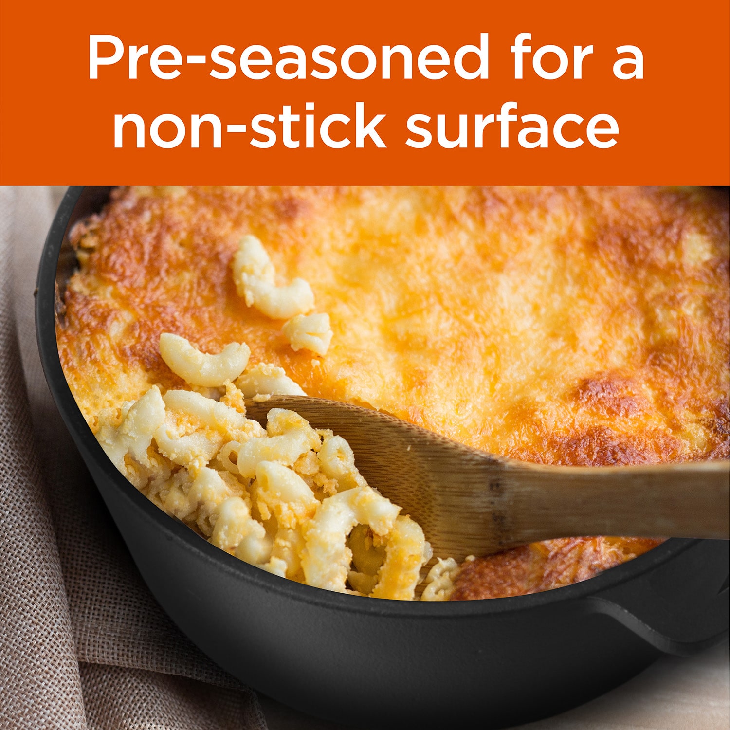 Commercial Chef Seasoned Cast Iron With Lid Dutch Oven