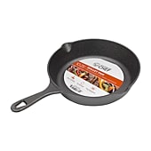 Commercial Chef 10 1/4 Inch Cast Iron Skillet