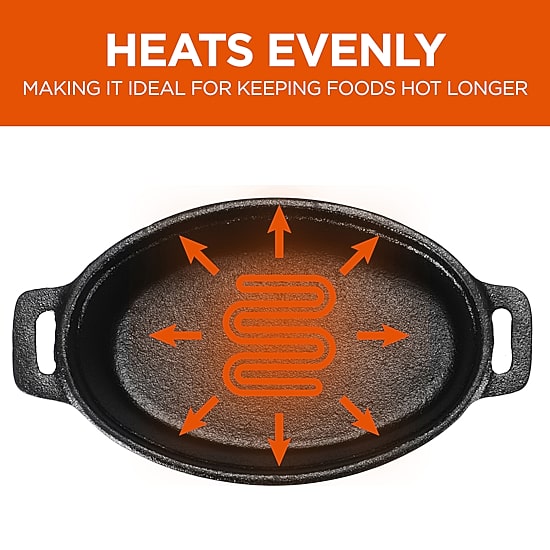 Commercial Chef 0.63 Qt Mini With Lid Baking Dish