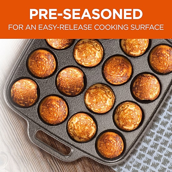 Commercial Chef Cast Iron Pan Baking Dish