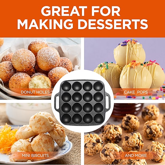 Commercial Chef Cast Iron Pan Baking Dish