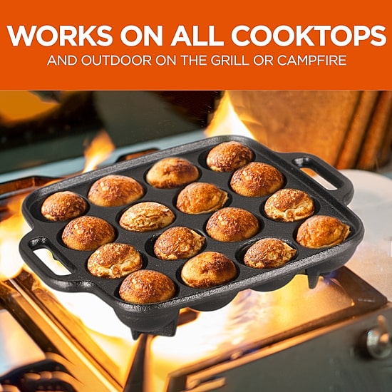 Commercial Chef Cast Iron Pan Baking Dish