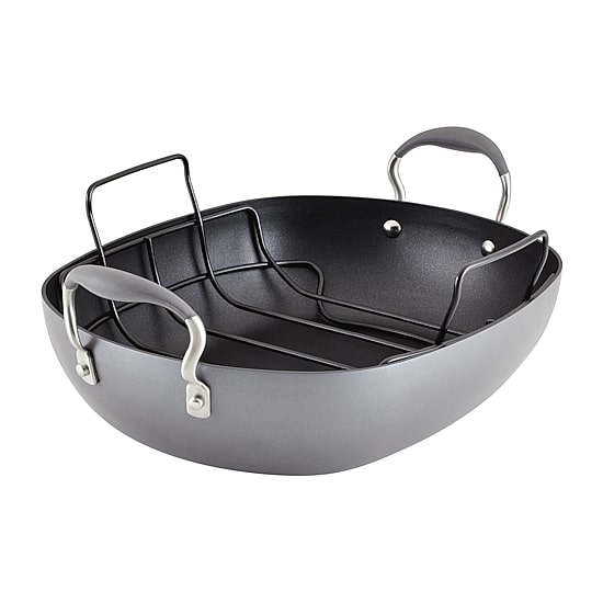 Anolon Advanced 16"X13" Non-Stick Roasting Pan with Rack