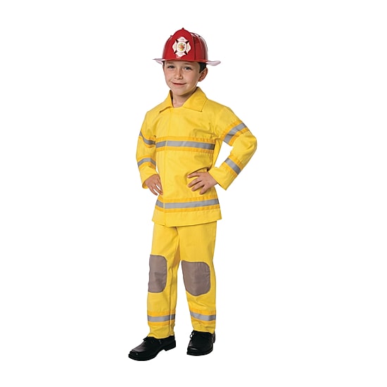 Little & Big Kid Boys Fireman Costume Set