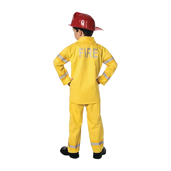 Little & Big Kid Boys Fireman Costume Set