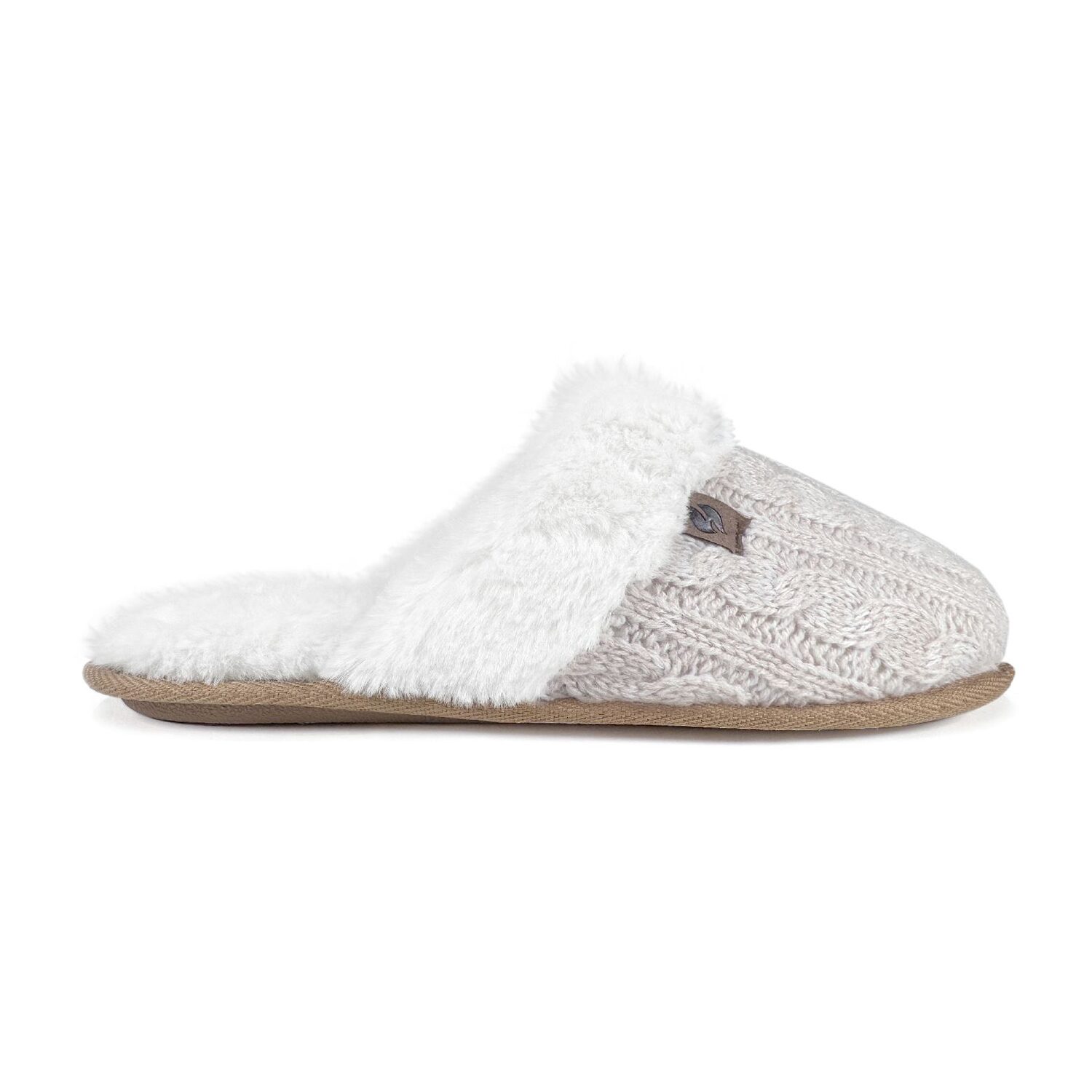 Heat Holders  Aria Cable Knit Womens Slip-On Slippers