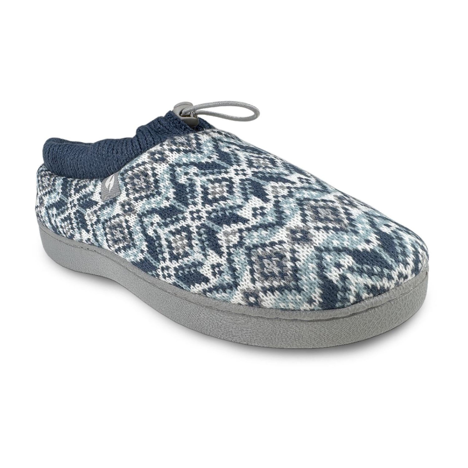 Heat Holders  Emma Fairisle Drawstring Womens Slip-On Slippers