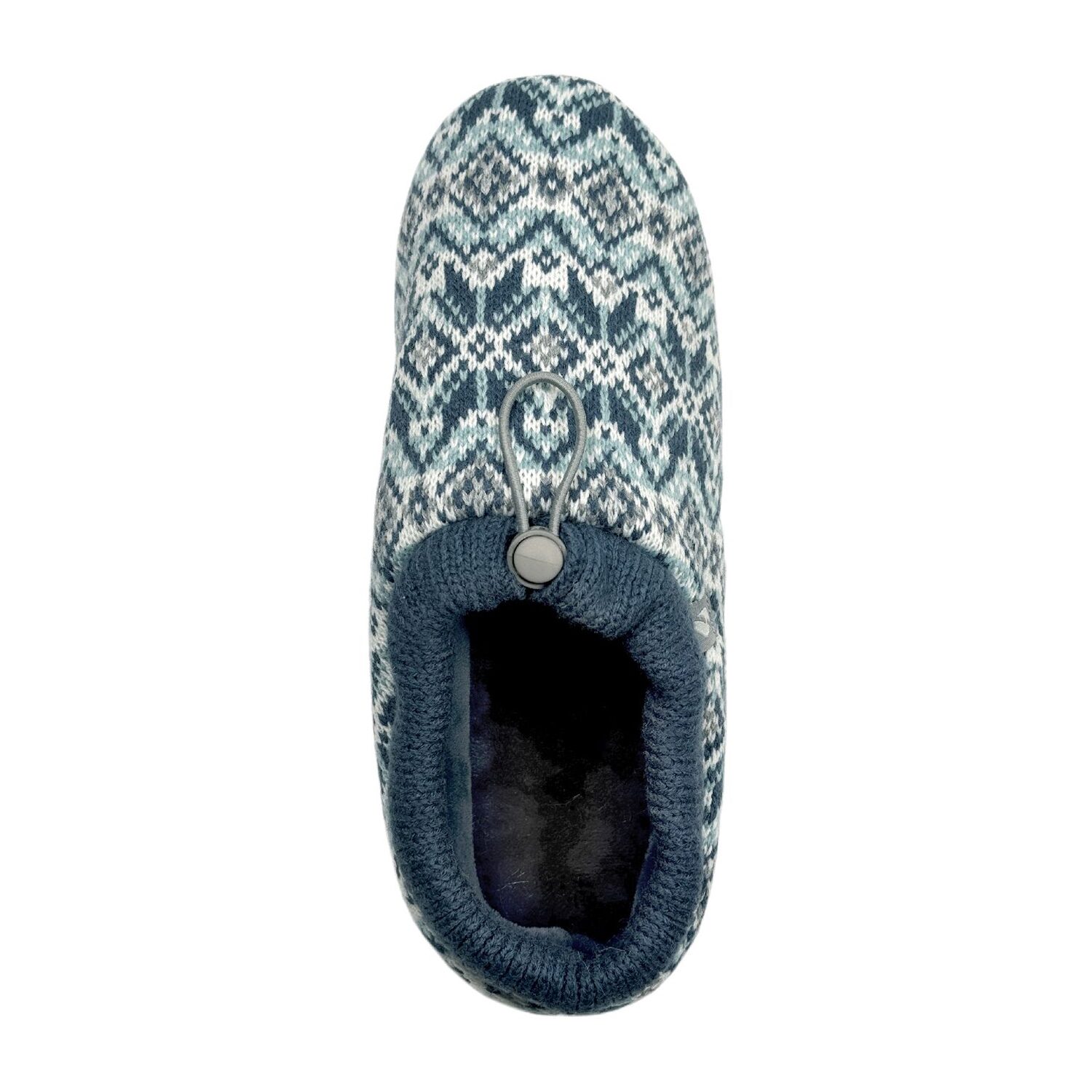 Heat Holders  Emma Fairisle Drawstring Womens Slip-On Slippers