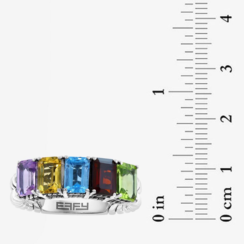 Effy Final Call Limited Quantities! Womens Genuine Multi Color Sterling Silver Band