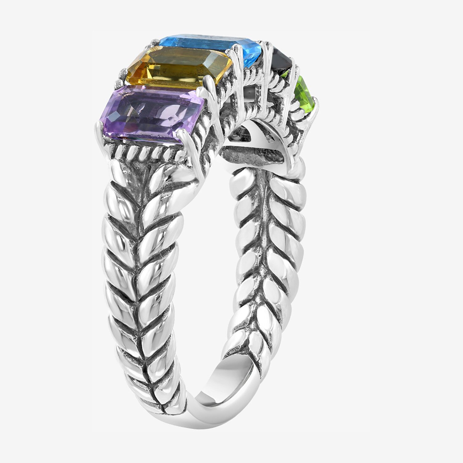 Effy Final Call Limited Quantities! Womens Genuine Multi Color Sterling Silver Band