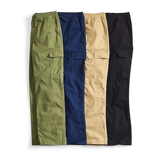 Thereabouts Pull-On Little & Big Kid Boys Drawstring Waist Straight Cargo Pant