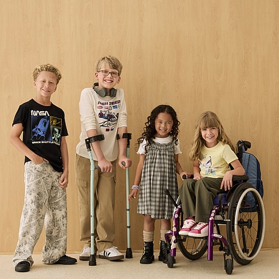 Thereabouts Pull-On Little & Big Kid Boys Easy-on + Easy-off Seated Wear Straight Cargo Pant