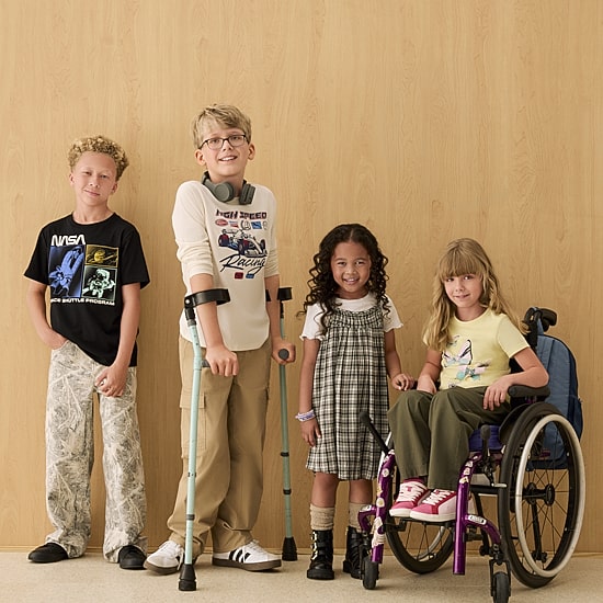 Thereabouts Pull-On Little & Big Kid Boys Easy-on + Easy-off Seated Wear Straight Cargo Pant