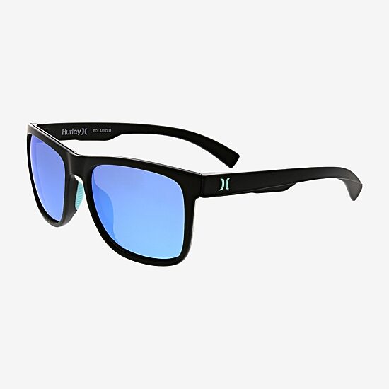 Hurley Mens Polarized Square Sunglasses