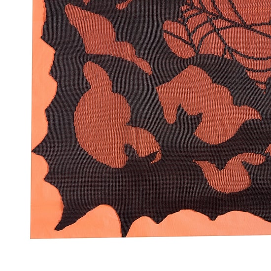 Threadmade Bats & Web Lace Tablecloth