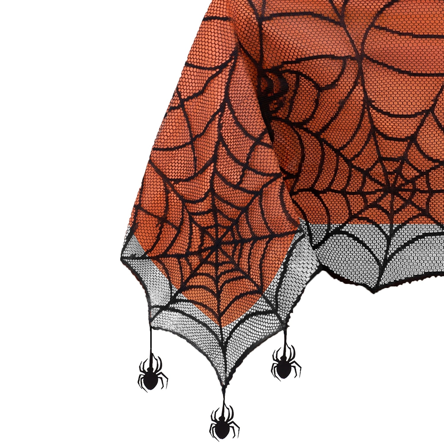 Elrene Home Fashions Crawling Web Lace Tablecloth