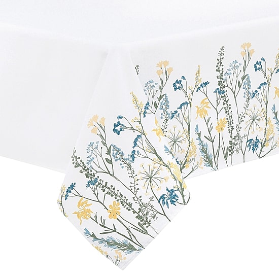 Lenox Wildflowers Border Tablecloth