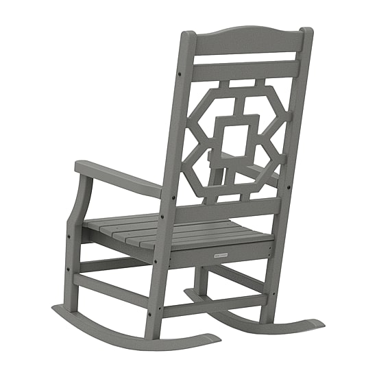 Martha Stewart by POLYWOOD® Chinoiserie Rocking Chair