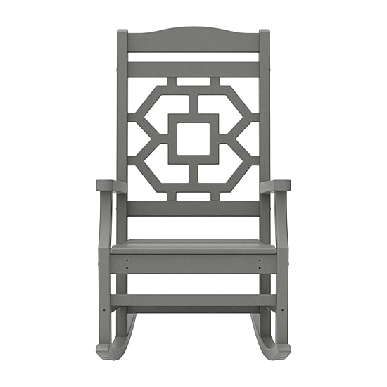 Martha Stewart by POLYWOOD® Chinoiserie Rocking Chair