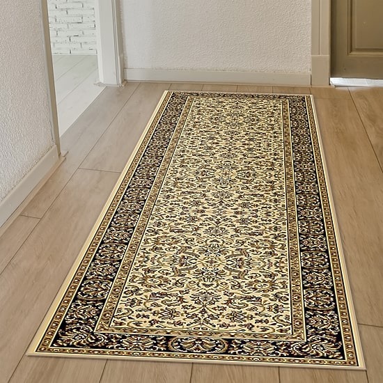 Radici Noble 26"X96" Kashan Traditional Oriental Runner