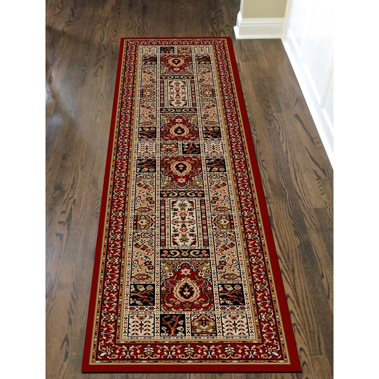 Radici Como Panel Kerman Traditional Oriental Indoor Rectangular Runner