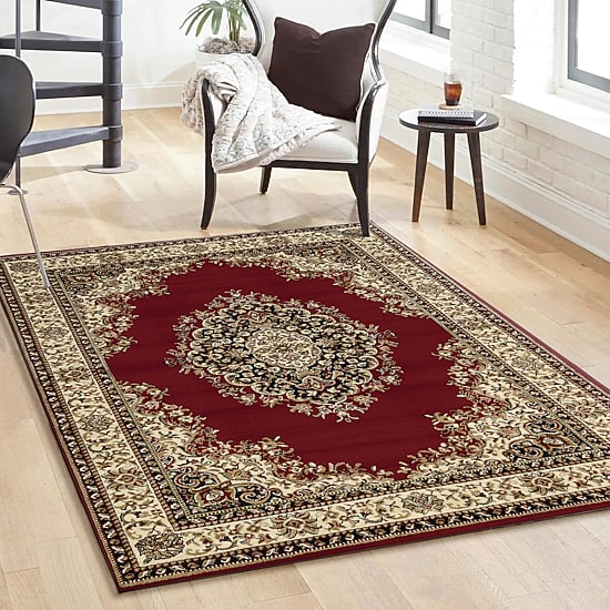Radici Como Medallion Traditional Oriental 39"X60" Indoor Rectangular Accent Rug