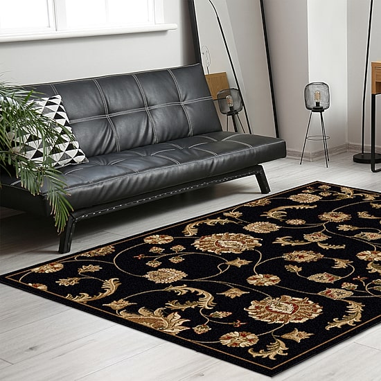 Radici Como Transitional Floral Rectangular Indoor Area Rug